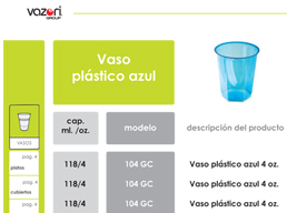 OCatálogo productos Vazori