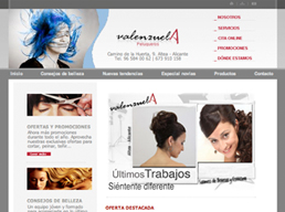 Web Peluquería