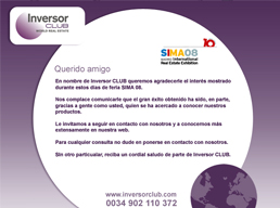 Newsletter Inversor Club